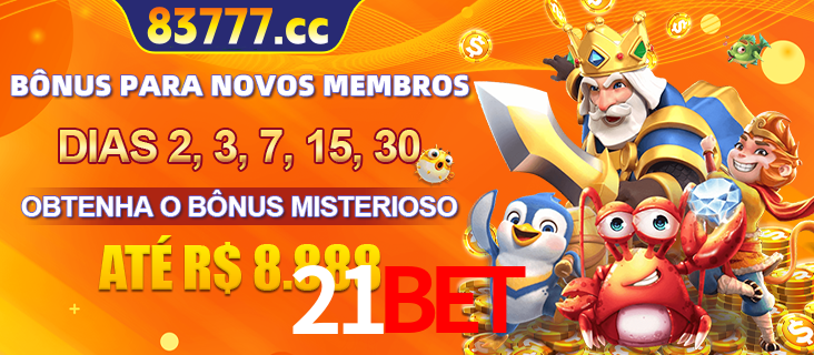 Anúncio dos benefícios para Membro VIP Sênior na plataforma 21bet, incluindo bônus promocionais, semanais e mensais, ilustrado com o personagem Fortune Tiger.